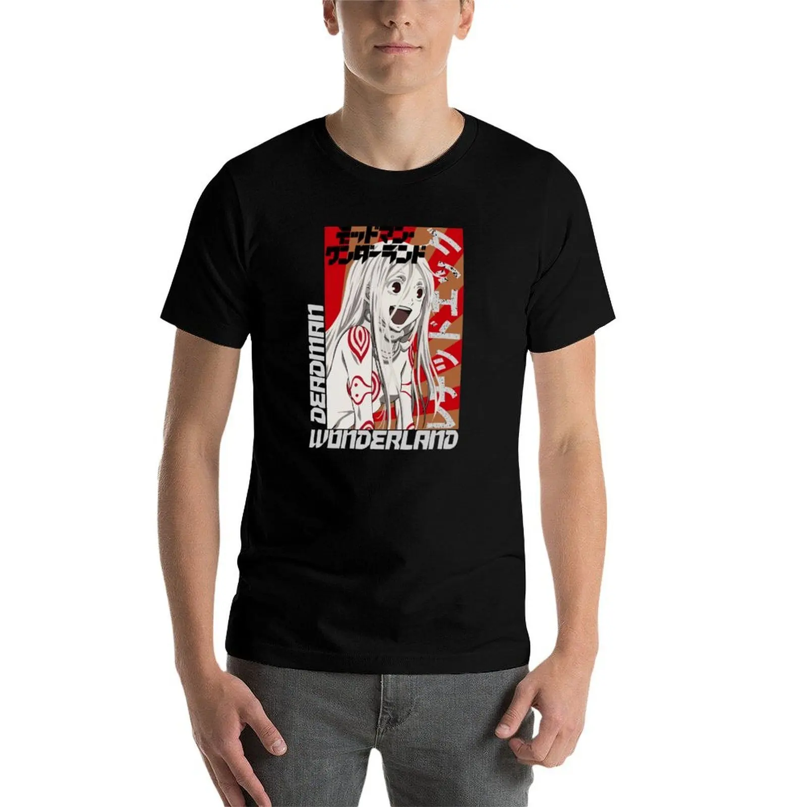 Фото Футболка Shiro Deadman Wonderland, легкая спортивная футболка для бега №4