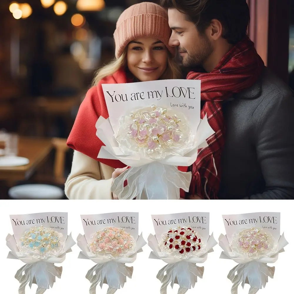 Креативный букет розы сделай сам реквизит для фотографий искусственные цветы