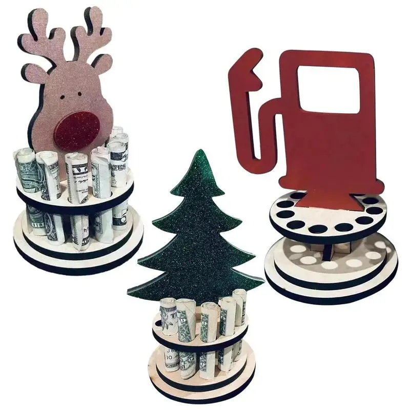 

Hot Christmas Unique Money Holder Easy Assembly Novel Design Ornaments For Home Party Room Decoration