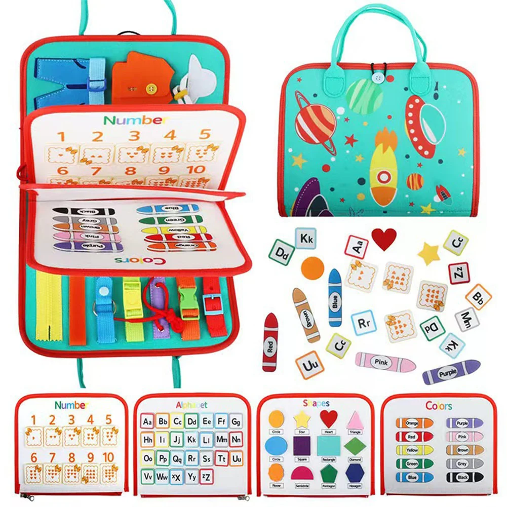 

Доска Монтессори Сенсорная для обучения мелкой моторике, детская развивающая игрушка для путешествий с аутизмом