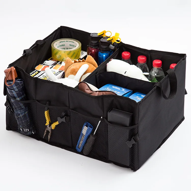 

Car Trunk Organizer Multifunction Super Strong & Durable Foldable Eco-Friendly Cargo Storage Box Tools Organizer