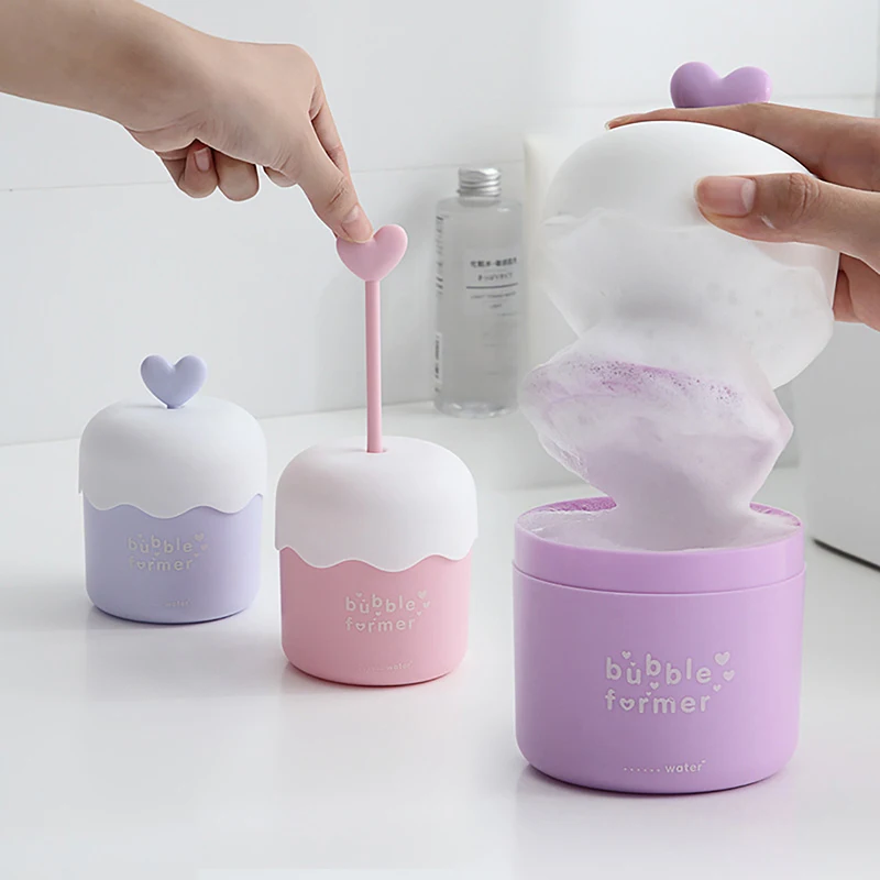 

1Pc Portable Foam Maker Cup Bubble Foamer Maker Facial Cleanser Foam Cup Body Wash Bubble Maker Bubbler for Face Cleaning