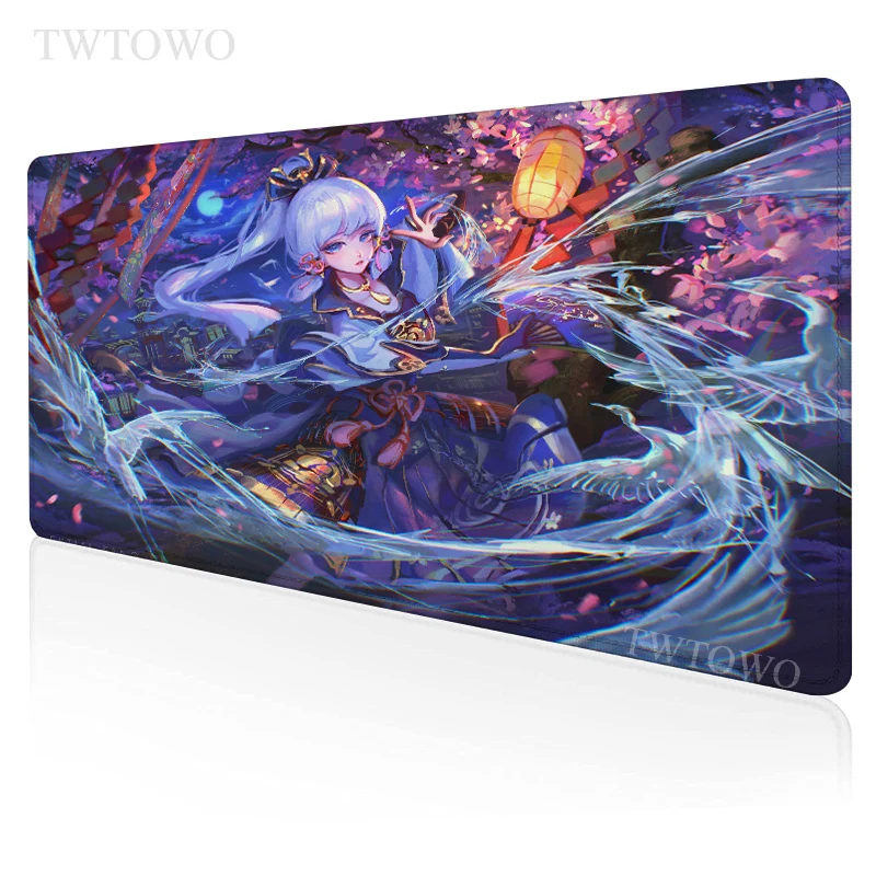 

Genshin Impact Ayaka Mouse Pad Gaming XL HD Large Home Computer Mousepad XXL keyboard pad Carpet Soft Office Computer Table Mat