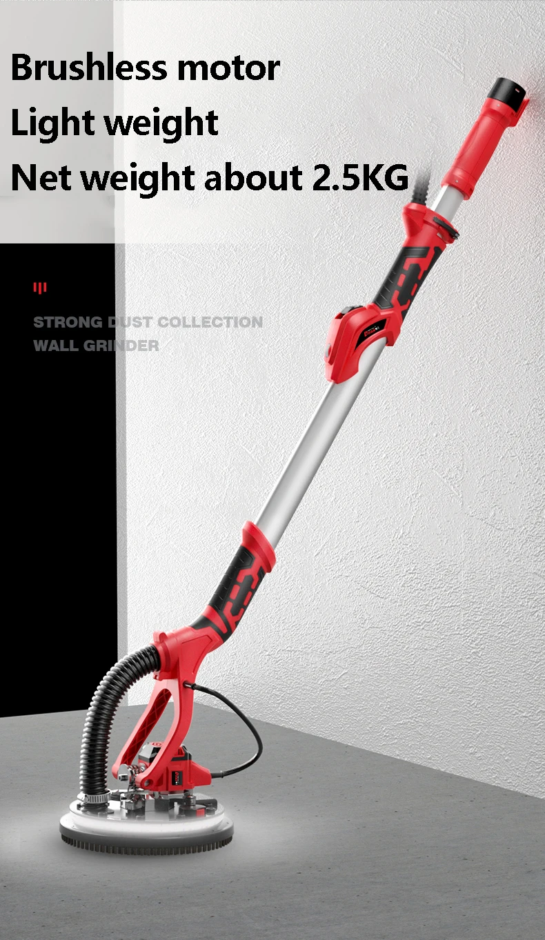 850 Вт электрическая шлифовальная машина для сухих стен складная с