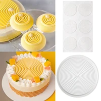 spiral shape silicone mold 3d cake moulds mousse for ice cream chocolate pastry bakeware dessert art pan diy food grade silicone