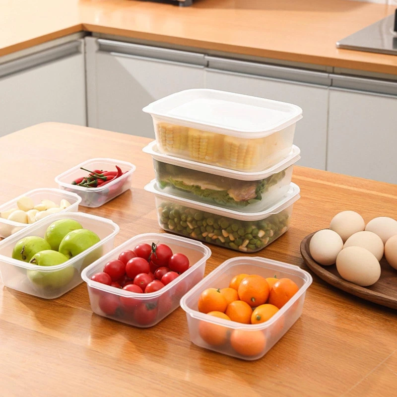 

Large Food Storage Containers Airtight Leak Proof Food Containers with Lids for Lunch Leftover Storage Bowl Fruit Keep Fresh