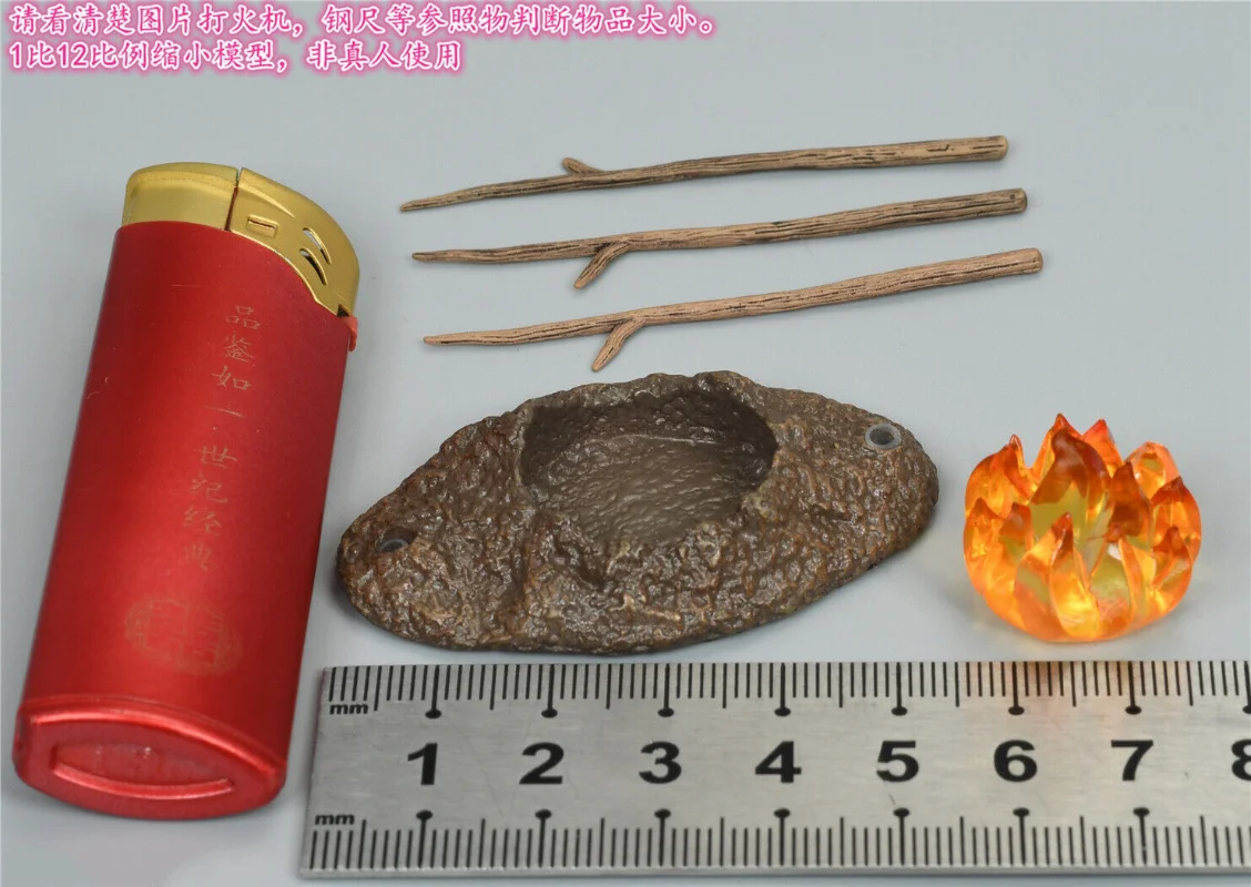 

POPTOYS BGS006 1/12 Scale Soldier Accessories Bonfire & Branch Model for 6"
