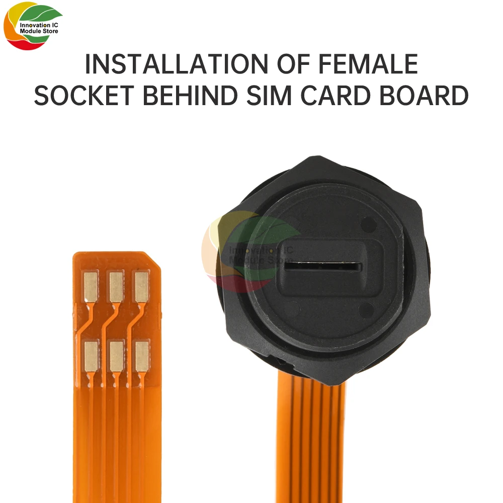 

Водонепроницаемый разъем TF SIM-карты Ziqqucu