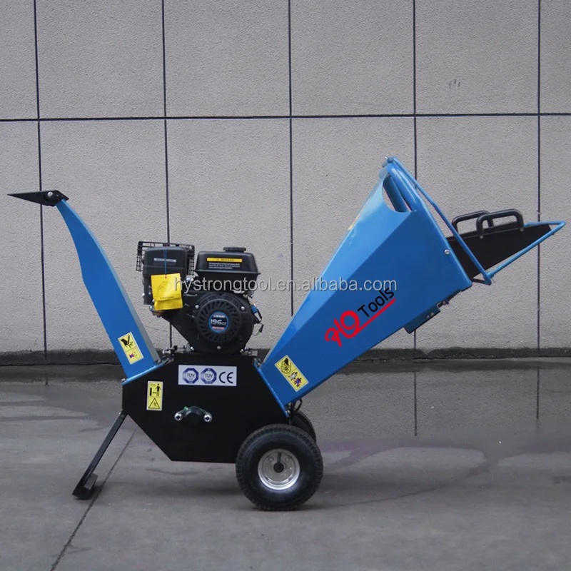 Лидер продаж дробилка для ветвей HYstrong гусеничная древесины садовый измельчитель