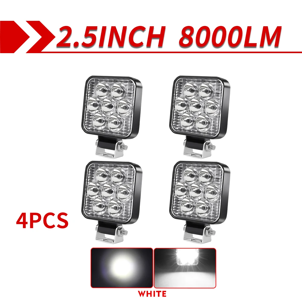 

CO светильник работы светильник светодиодный ходовые огни бар внедорожный 4X4 прожектор 12В 24В для грузовик, автомобиль, мотоцикл трактор внедорожник ATV светодиодный фары