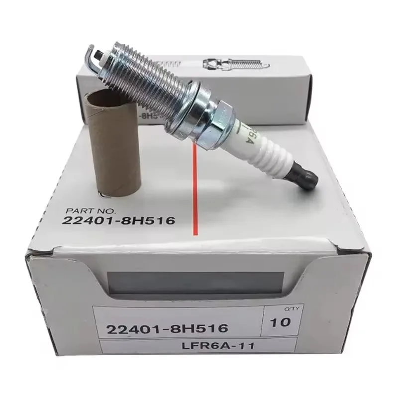

4/6 шт. 22401-8H516 LFR6A11 3672 Свеча зажигания для Yamaha F115 F225 F250 F300 Nissan Almera Primera LF115/250/300 LFR6A-11