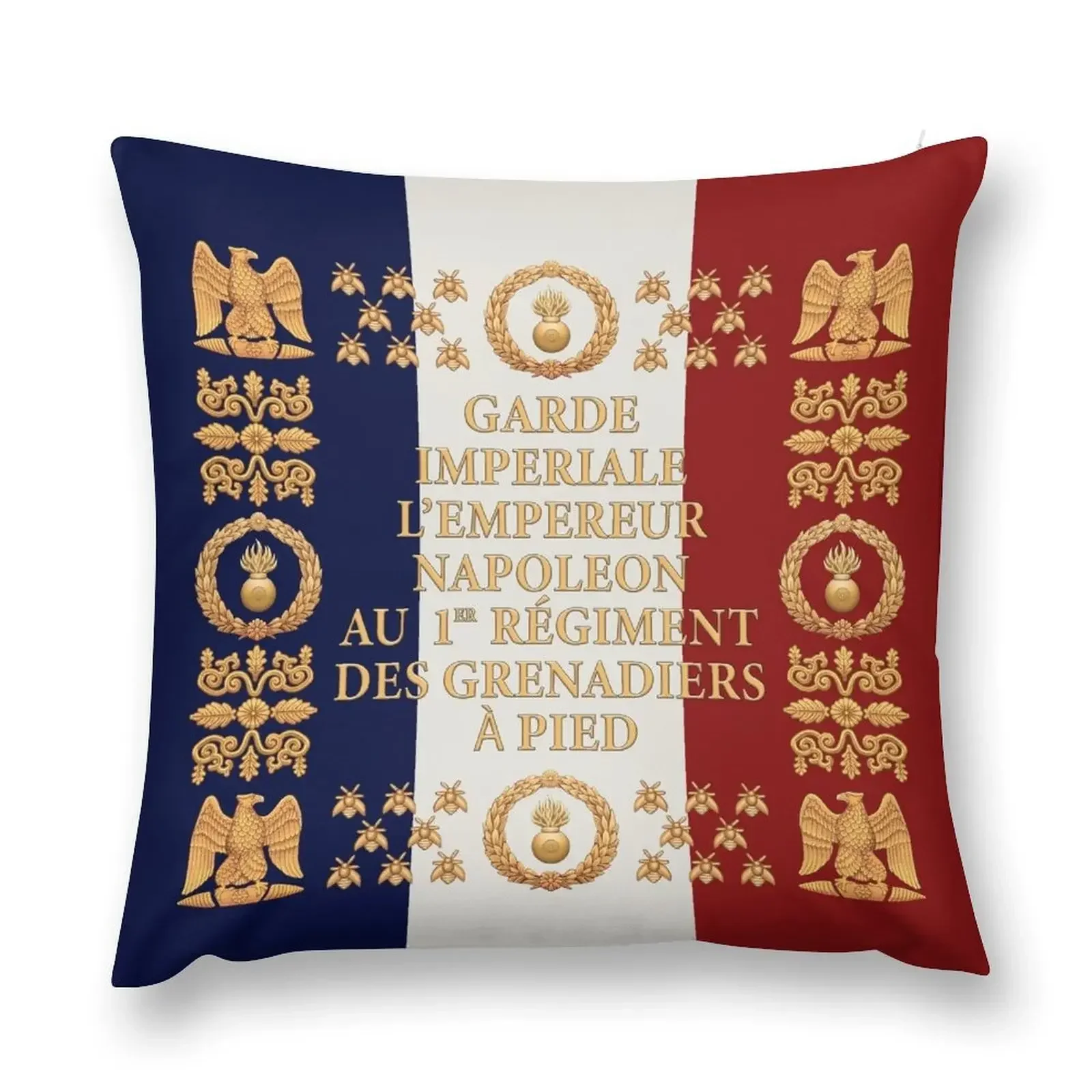 Наполеонский французский флаг Garde Imperiale 1er наволочка декоративная наволочки для