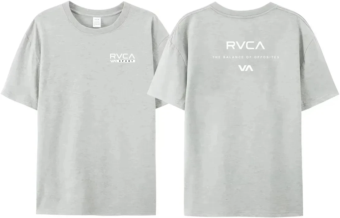 Мужская летняя рубашка с надписью THE BALANCE OF positest