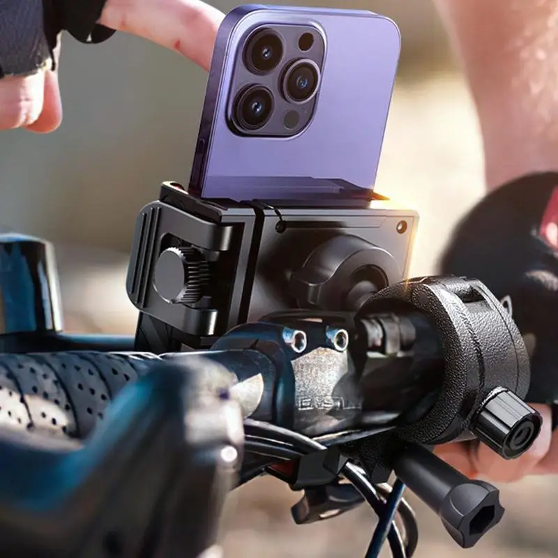 Велосипедный держатель для телефона крепление на руль мобильного зажимы