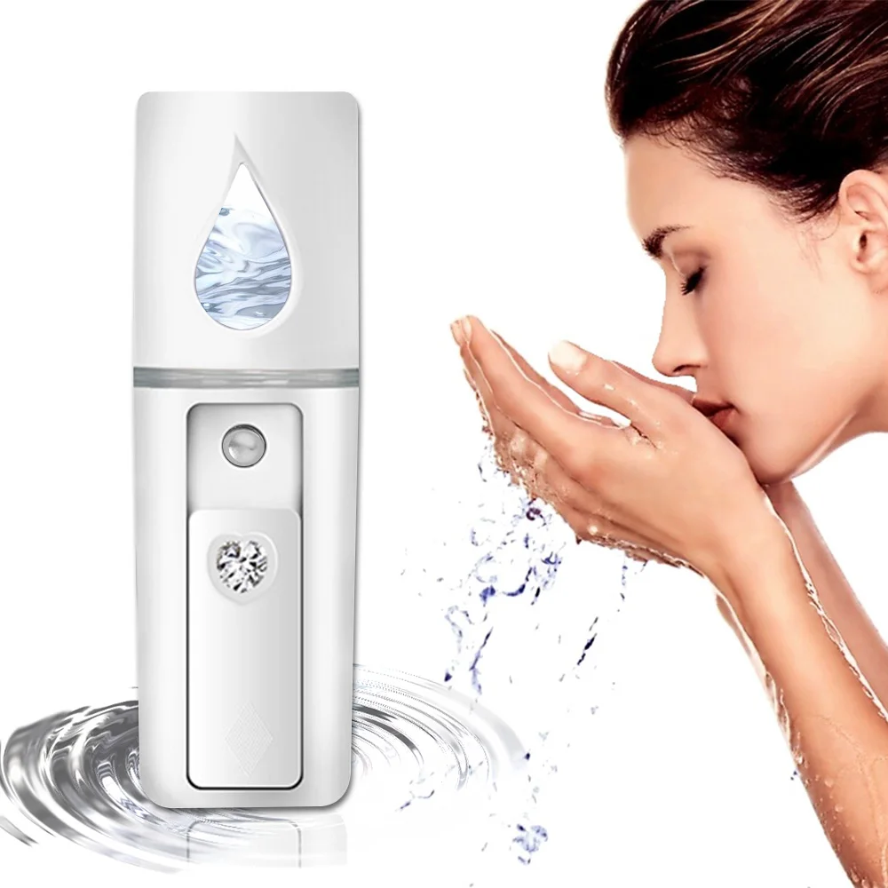 

Nano Mist Facial Sprayer Cool Spray USB Humidifier Nebulizer Spa Face Steamer Moisturizing Beauty Instruments Face Skin Care