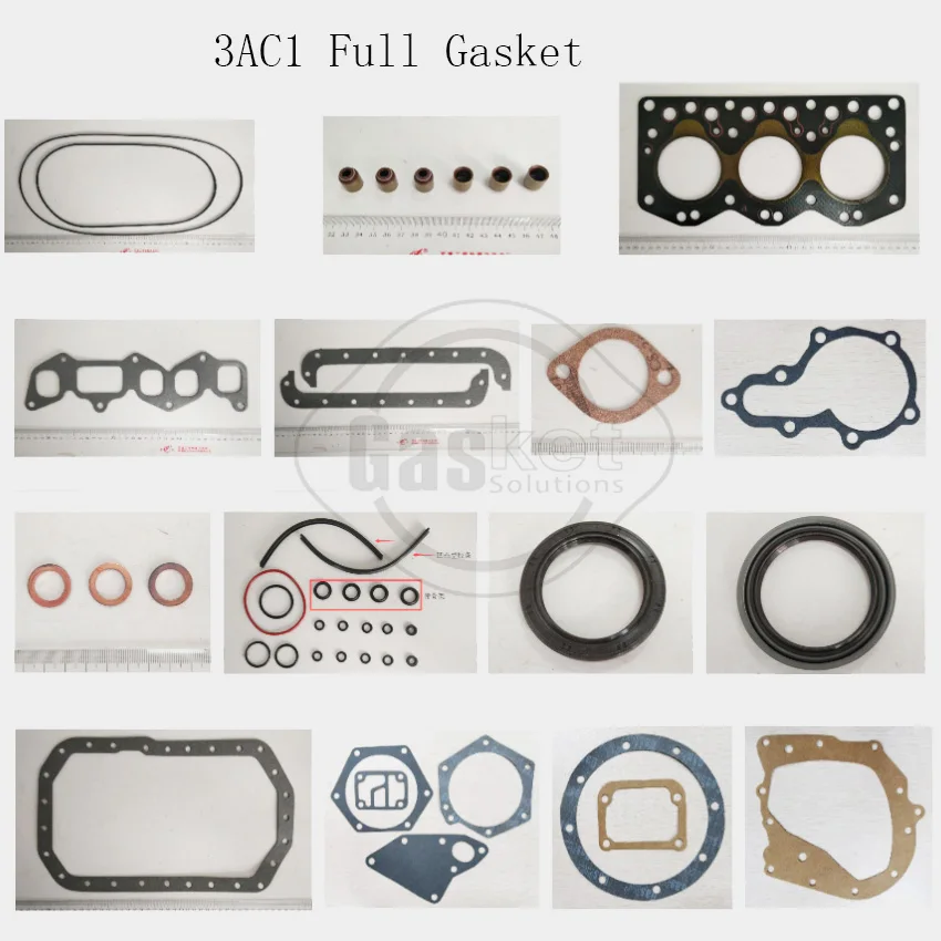Полный комплект прокладок для Isuzu 3LD2 3LE1 3KB1 3KA1 3AC1 3LD1 двигатель вилочный погрузчик