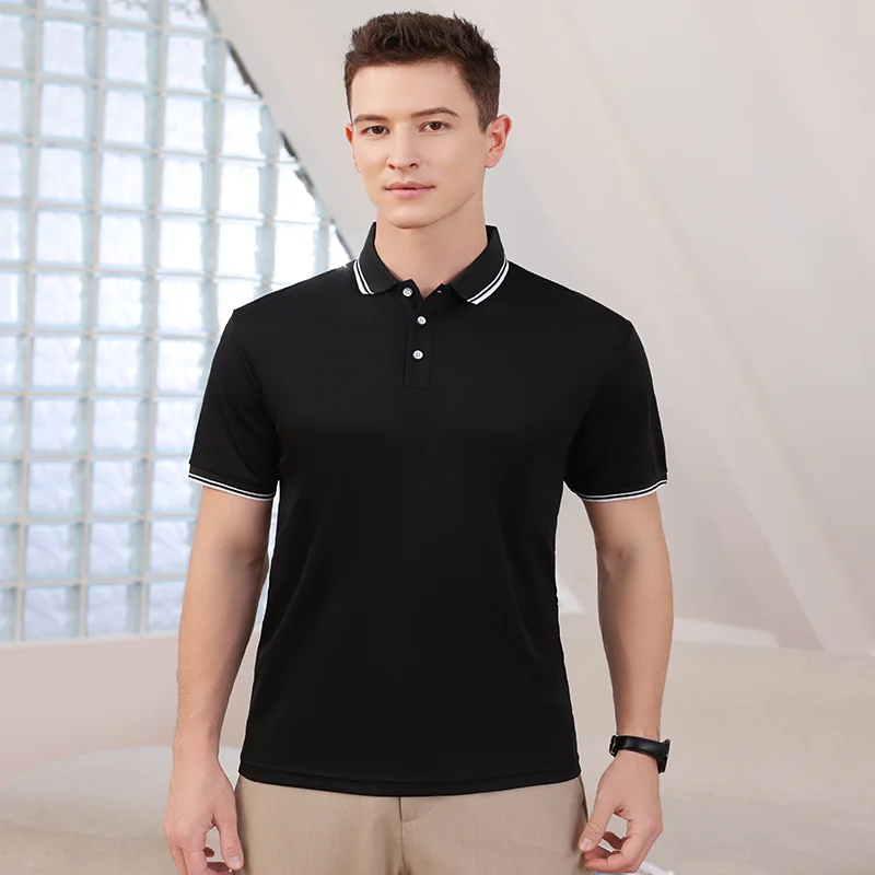 

T Shirt For Men Polo Men's Clothing Customizable Graphic T-shirt Short Sleeve Lapel Polyester Fibre Men/Women Fashion Casual