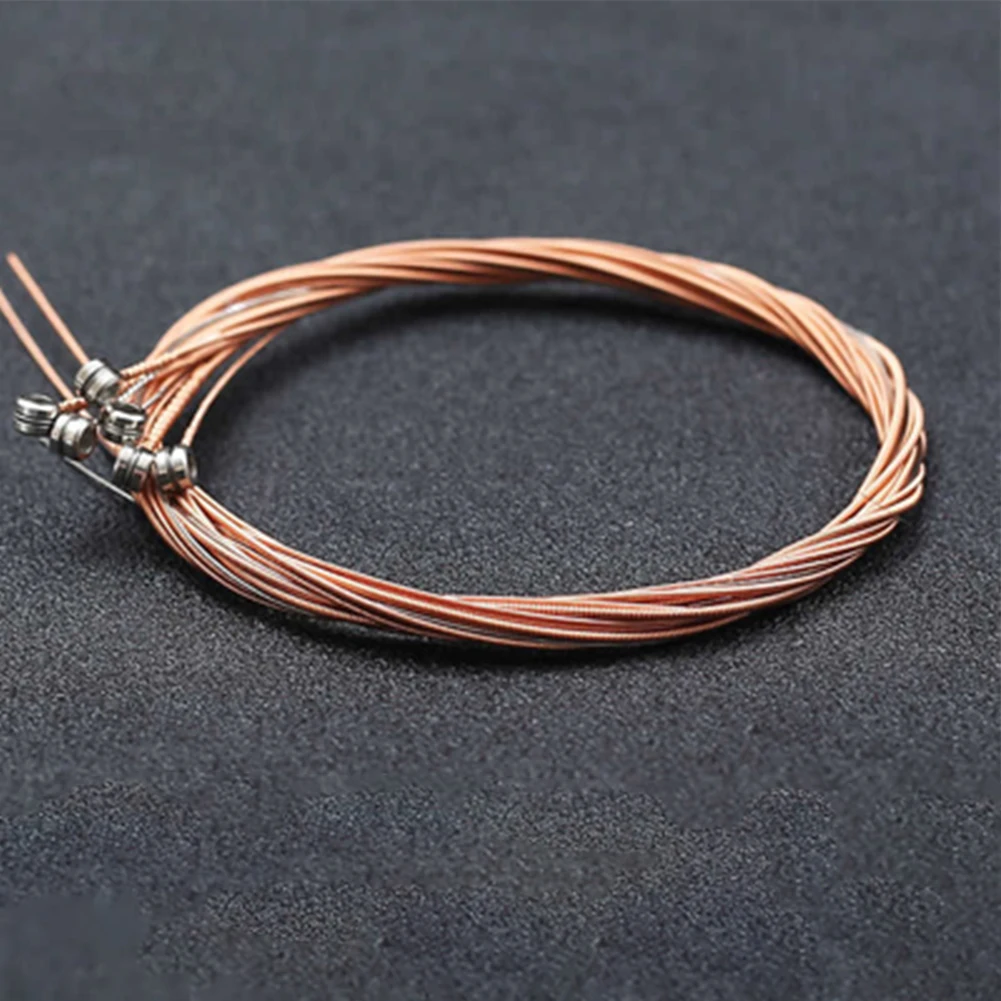 

10 Sets Classic Acoustic Guitar Strings Universal Replacement 6 Pcs For Beginner Classical Folk Guitar Strings Instrument