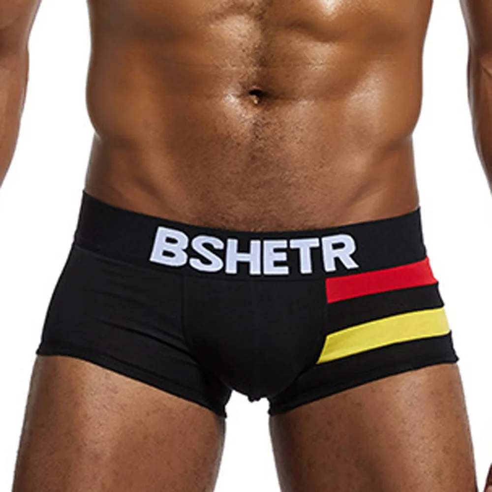 

Brand New Men Underwear Homewear Cueca Trunks Gay Boxer Shorts Cotton City Style Sexy Printed Comfortable Male Panties 2022 1pc