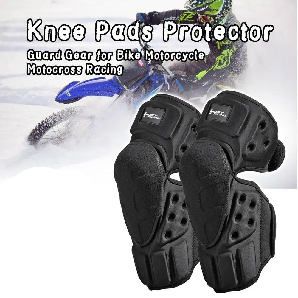 

1 пара мотоциклетных наколенников, защита для мотокросса, защита для колена, защитное снаряжение, аксессуары для езды на мотоцикле, гонок