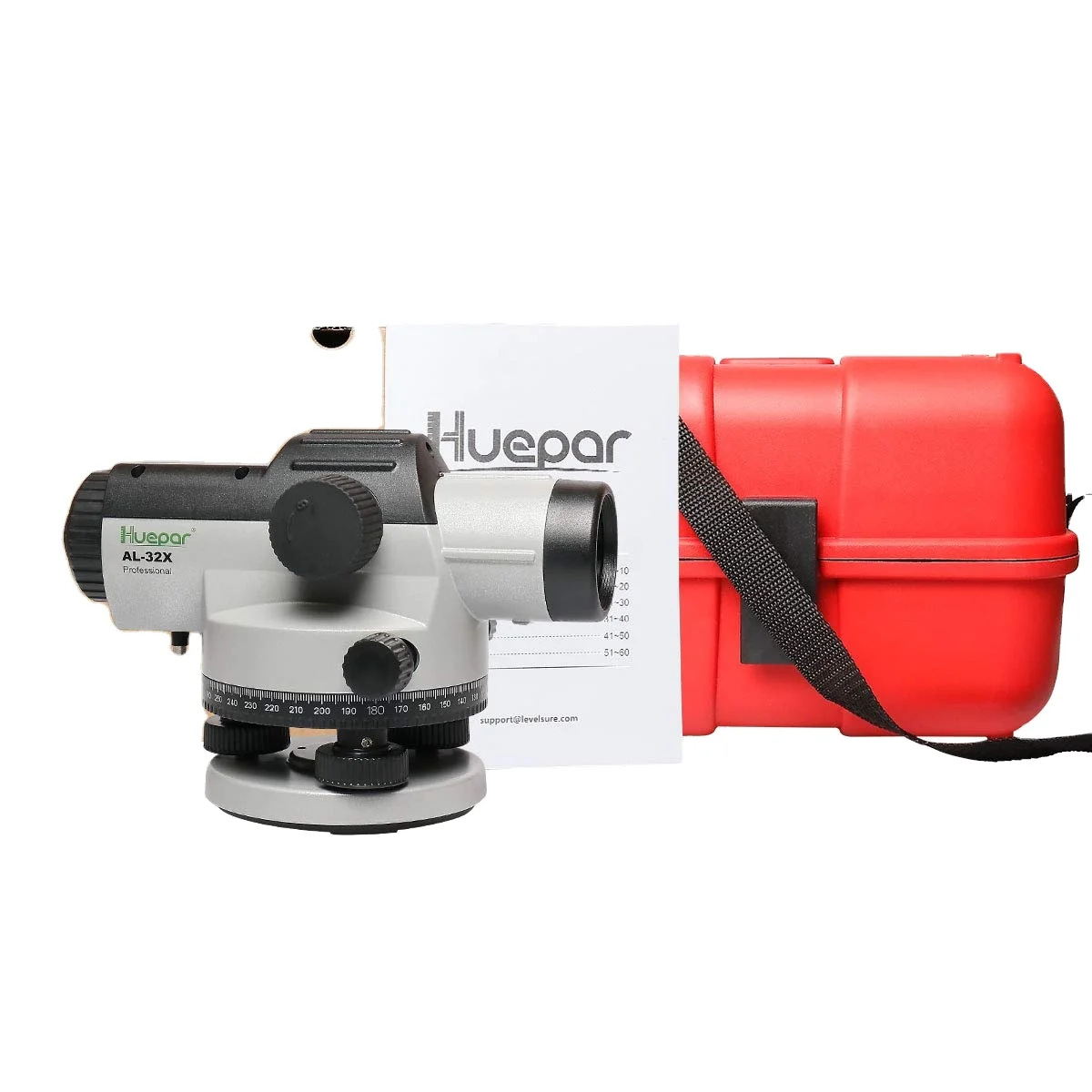 

AL-32X Optical Laser Level Accurate Levelling Tool Optical Level Instrument Self-levelling Height/Distance/Angle Measuring Tool