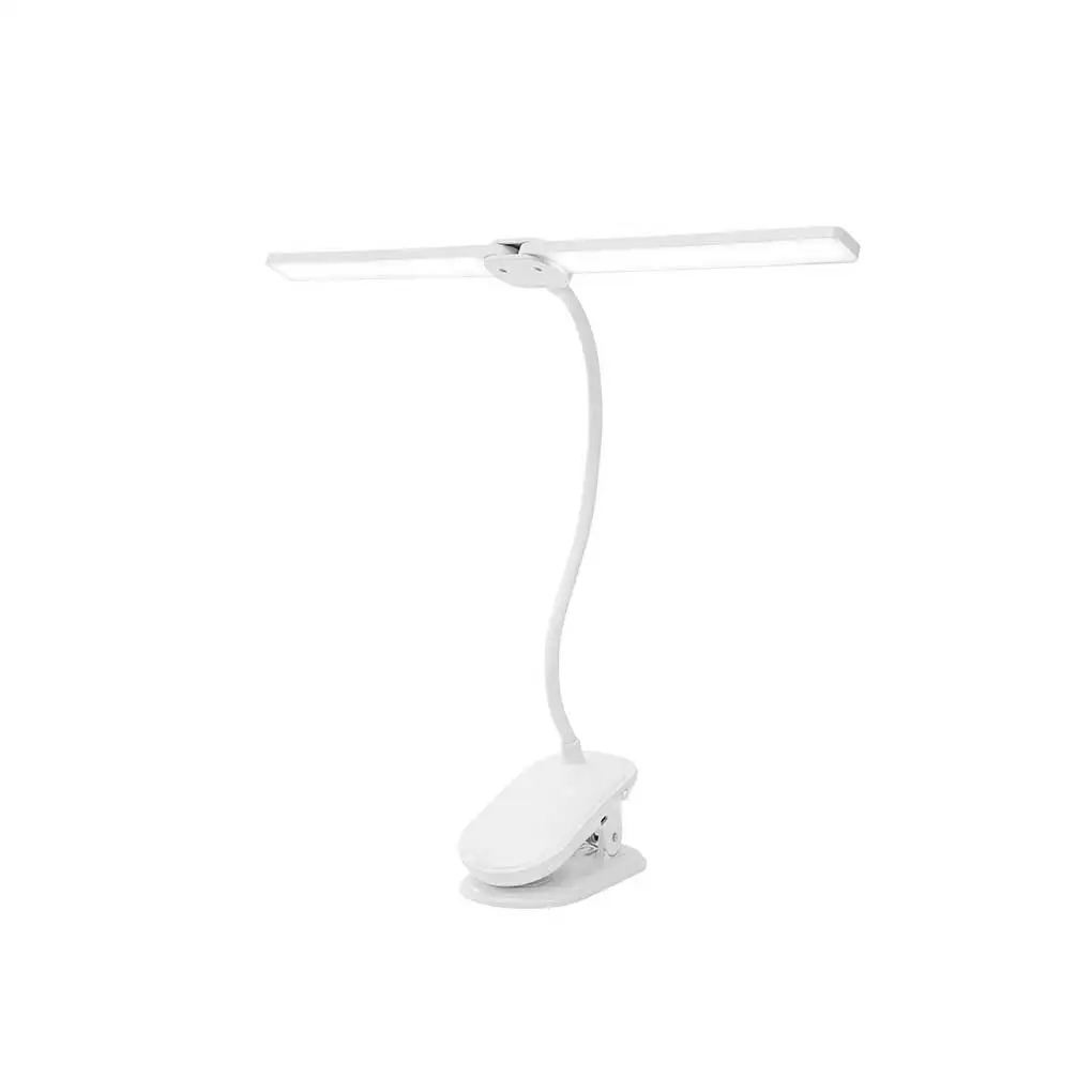 

ABS Clip Lamp Portable Adjustable Eye Caring 360 Degree Flexible Household Dorm Children Reading Learning Table Light