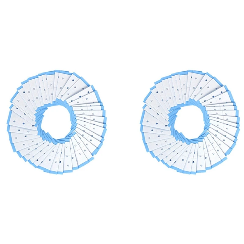 Двусторонняя клейкая лента с 72 полосками и пятью маленькими дышащими