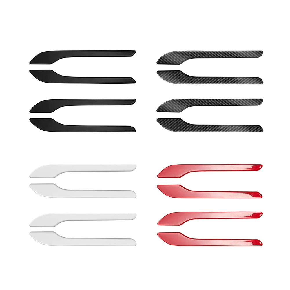 

4PCS Car Side Door Edge Protection Strip for tesla model 3 Y 2021 Door Handle Patch Door Handle Sticker Auto Parts
