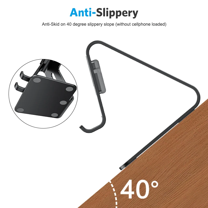 OMOTON Cell Phone Stand for 2 in 1 Universal Desktop Stand Holder for iPhone Fits All Series Apple Watch Bracket Base for tablet