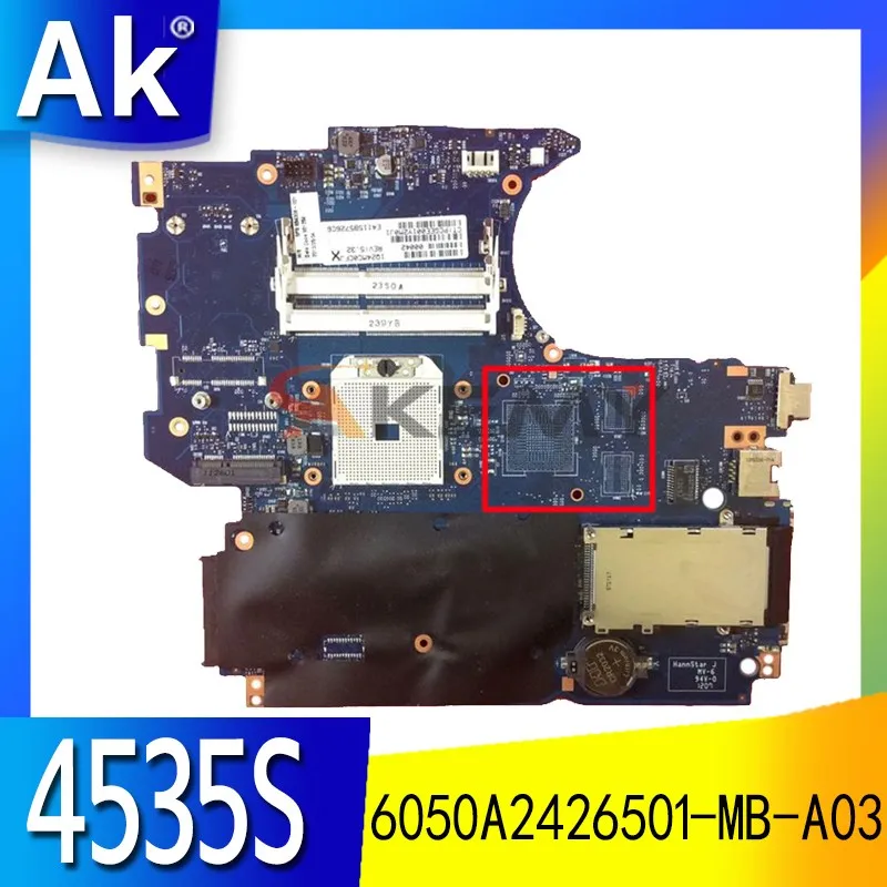 

654308-001 For HP ProBook 4535S 4735S Laptop Motherboard PIXIES-6050A2426501-MB-A03 Socket FS1 100% fully tested