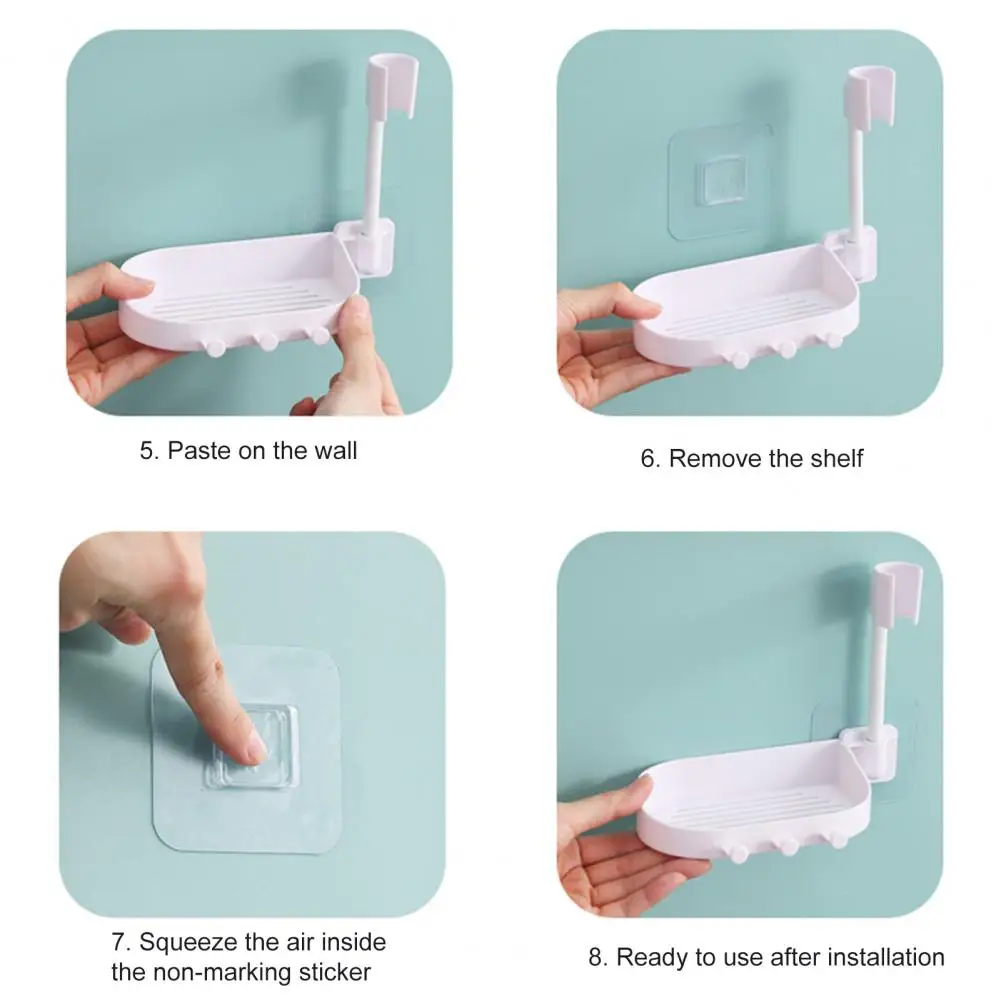 

Портативный привлекательный Универсальный держатель для душа в ванную комнату, 1 комплект, легкий поворотный кронштейн для душевой головки...