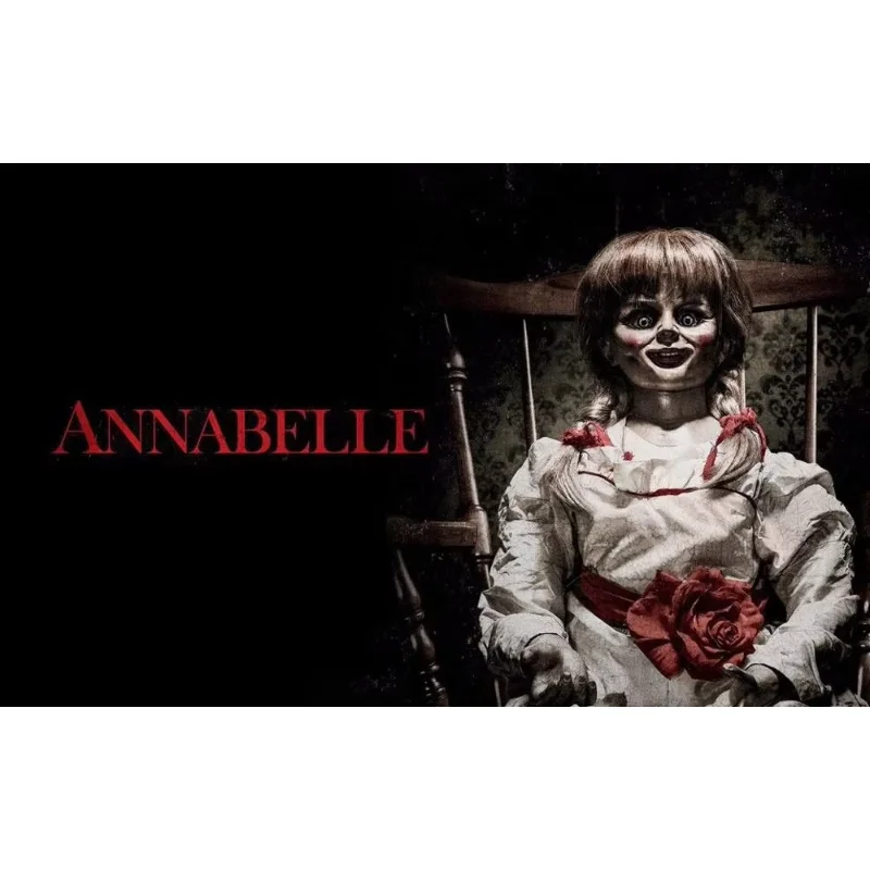 Annabelle Creation Сверхъестественное 2 шелковый постер наклейка на стену украшение