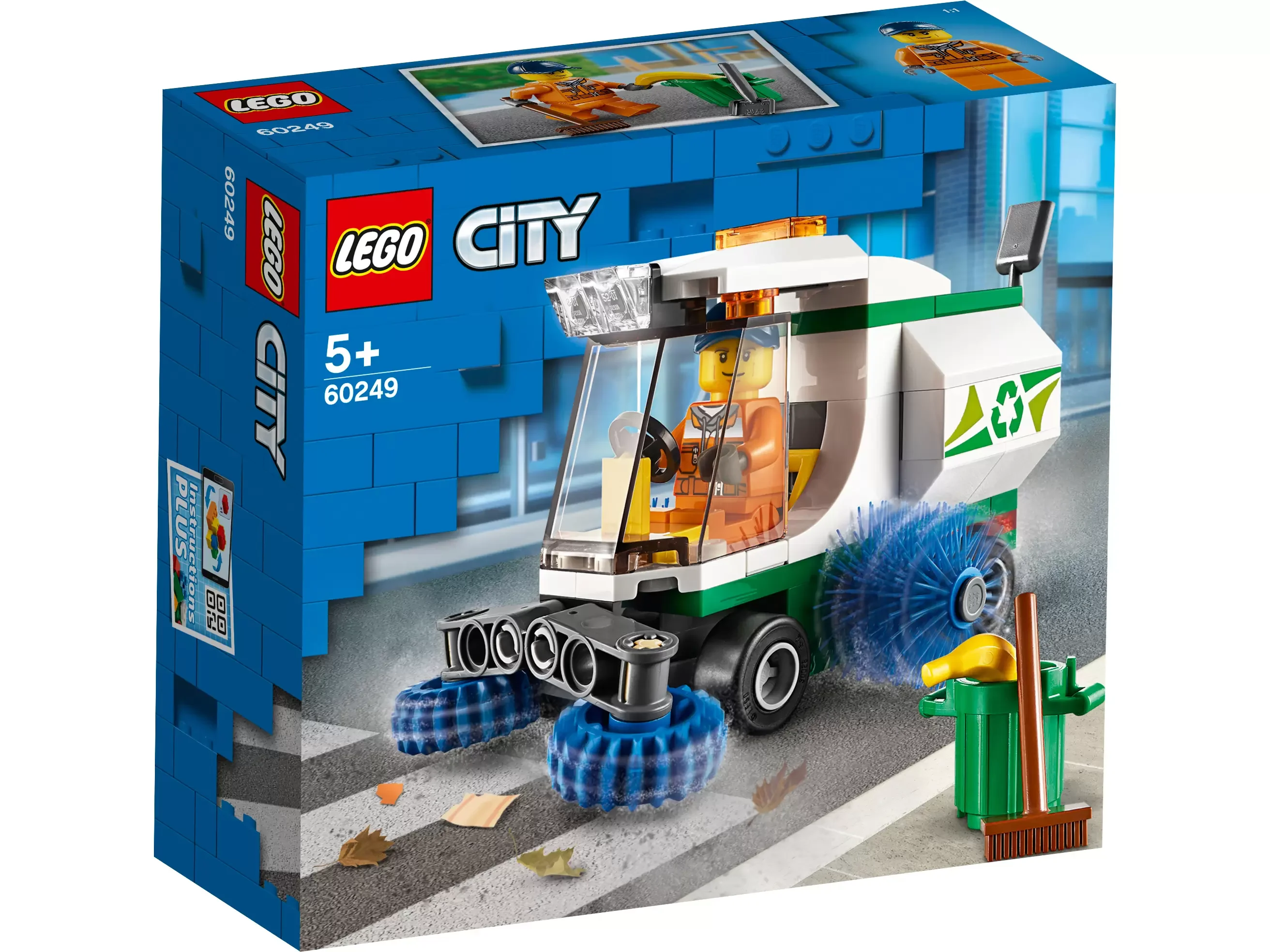 Конструктор LEGO City (Сити) 60249 Машина для очистки улиц 5+ | Игрушки и хобби
