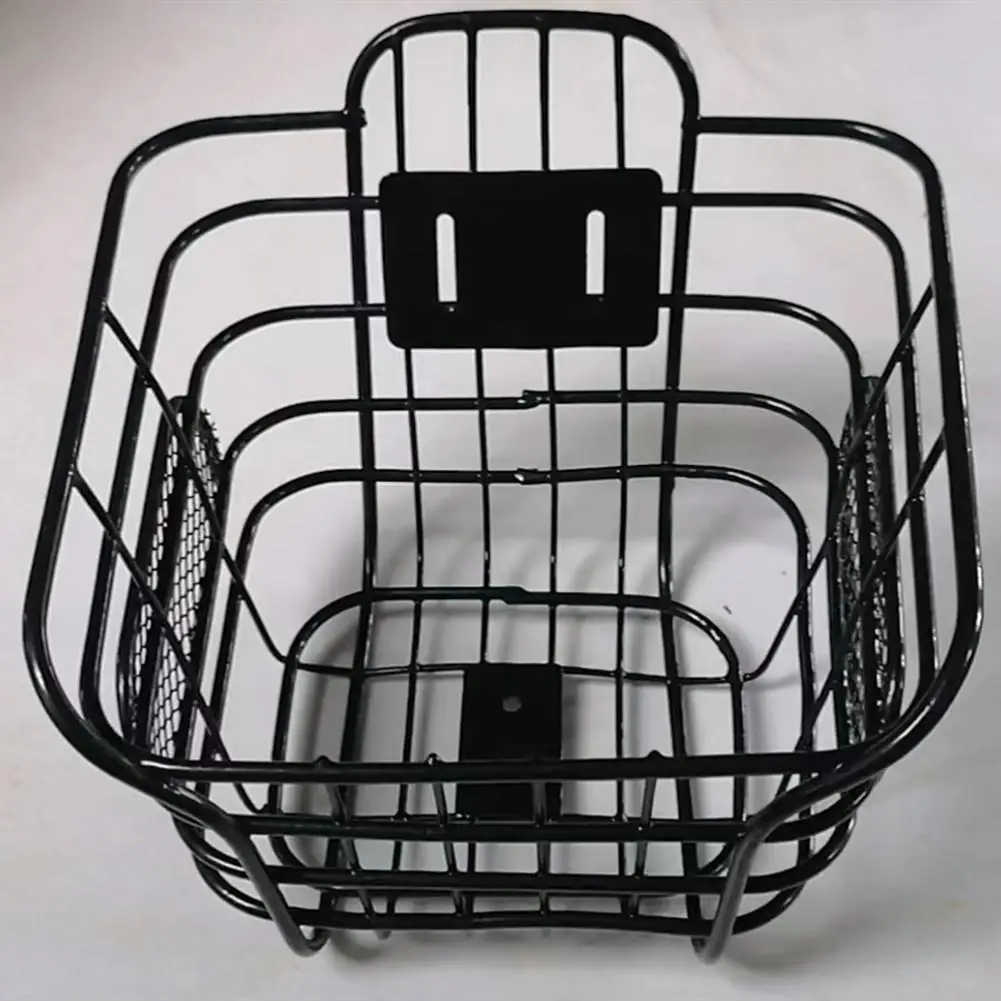 

Bike Basket Large Capacity Steel Wire Bicycle Basket With Installation Accessories Mountain Bike Universal