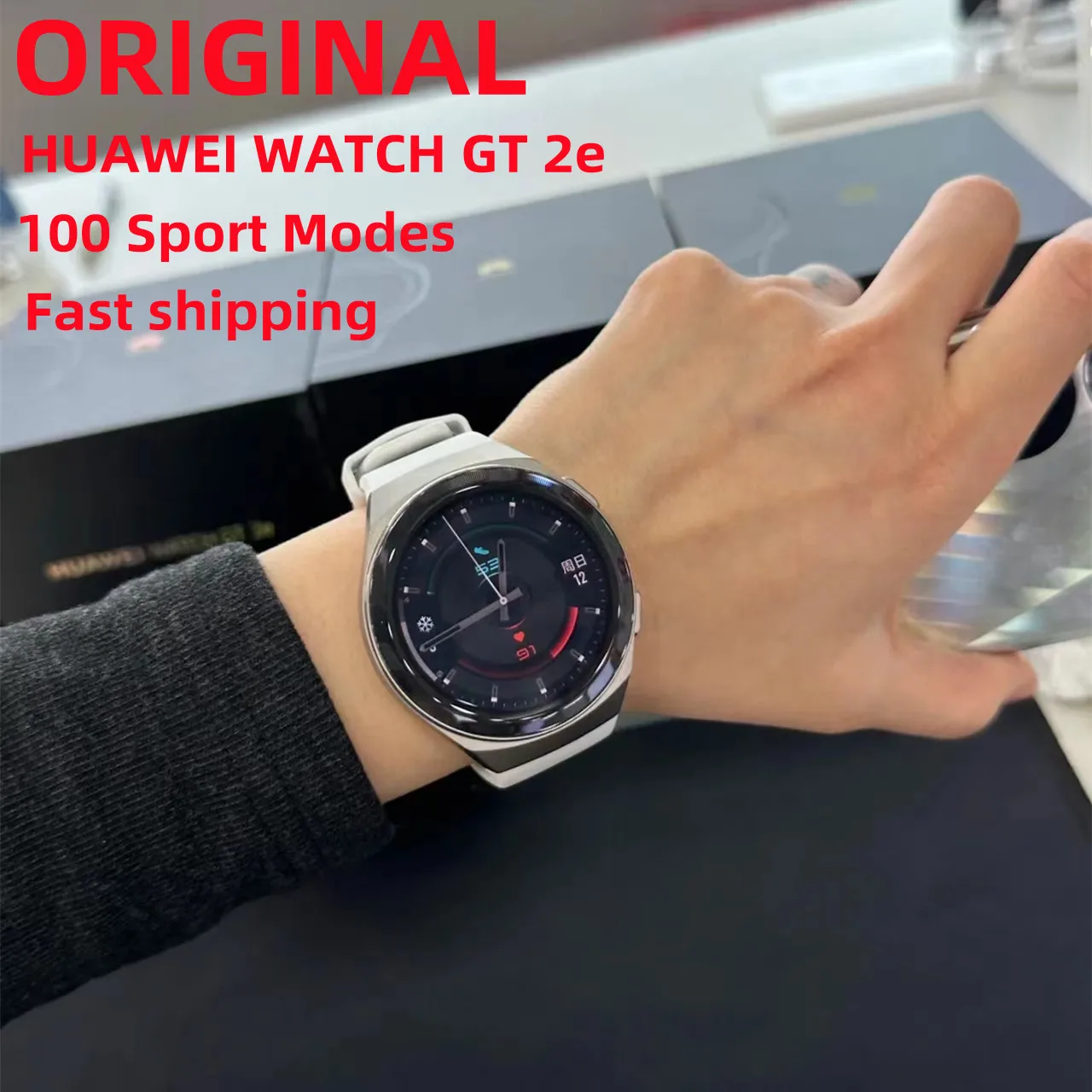 

HUAWEI WATCH GT 2e Smart Watch gt2e 5ATM Sports Watch 2 Weeks StandbySport Watch GTLite Waterproof 1.39" AMOLED