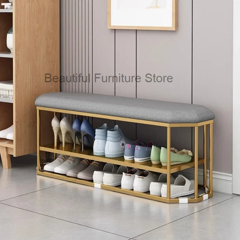 Роскошная стойка для хранения обуви многоуровневый органайзер гостиной