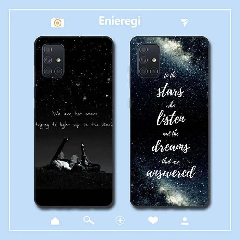 

Sentence Quotes Phone Case for Samsung A51 01 50 71 21S 70 31 40 30 10 20 S E 11 91 A7 A8 2018