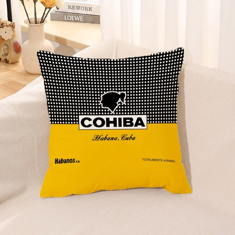 

Спальные подушки Cohibas Habana Декоративные Чехлы для подушек, декоративная наволочка для комнаты, наволочки для дивана, наволочки 45x45, наволочки