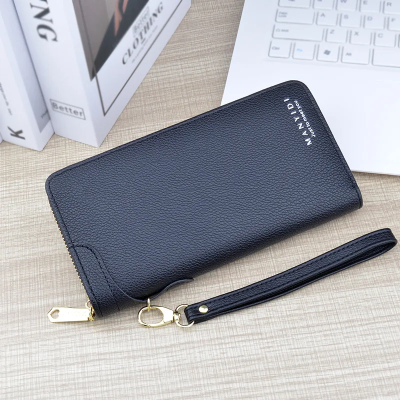 Женский Длинный кошелек сумка для паспорта на одно плечо Диагональная Сумка