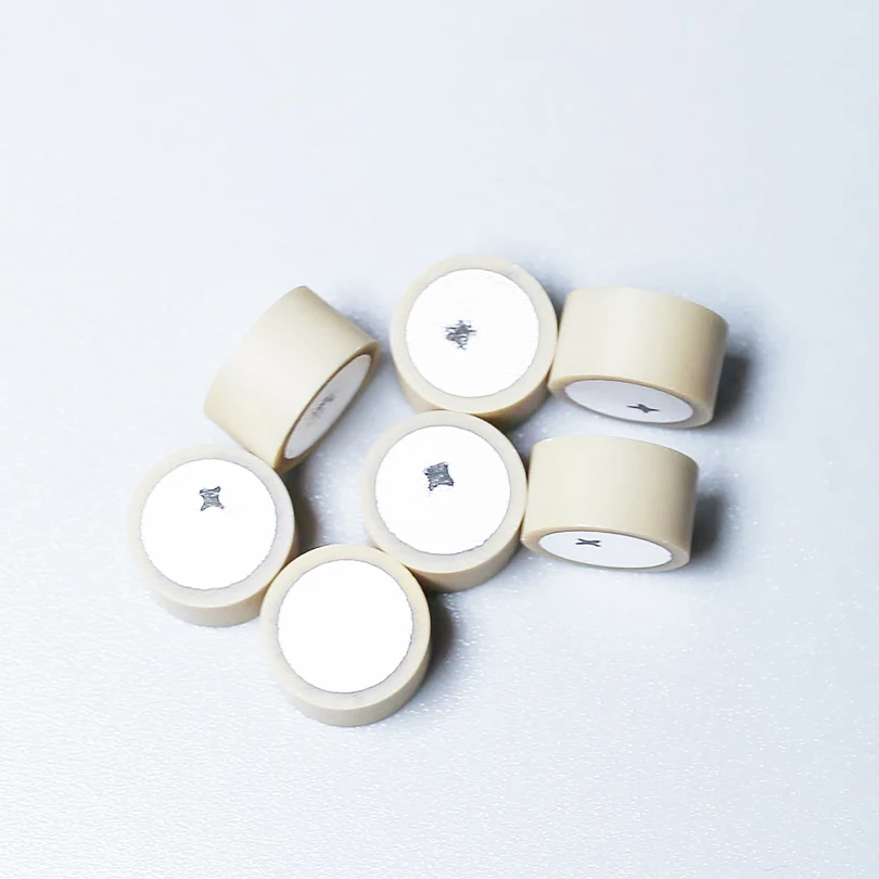 

Piezoceramic Cylinder D=14mm, H=12mm. Material: PZT-5 20pcs/Lot