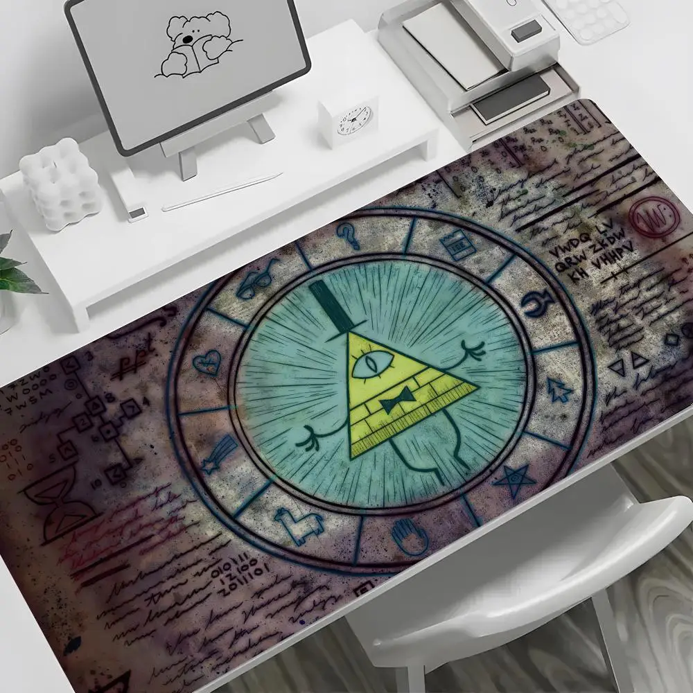 Коврик для мыши Bill Cipher большой коврик клавиатуры и противоскользящий стола