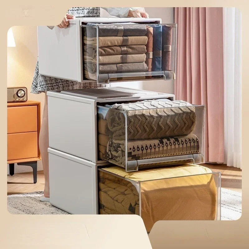 

Ящик-органайзер, домашняя пластиковая коробка-органайзер, шкаф, Внутренний органайзер, коробка