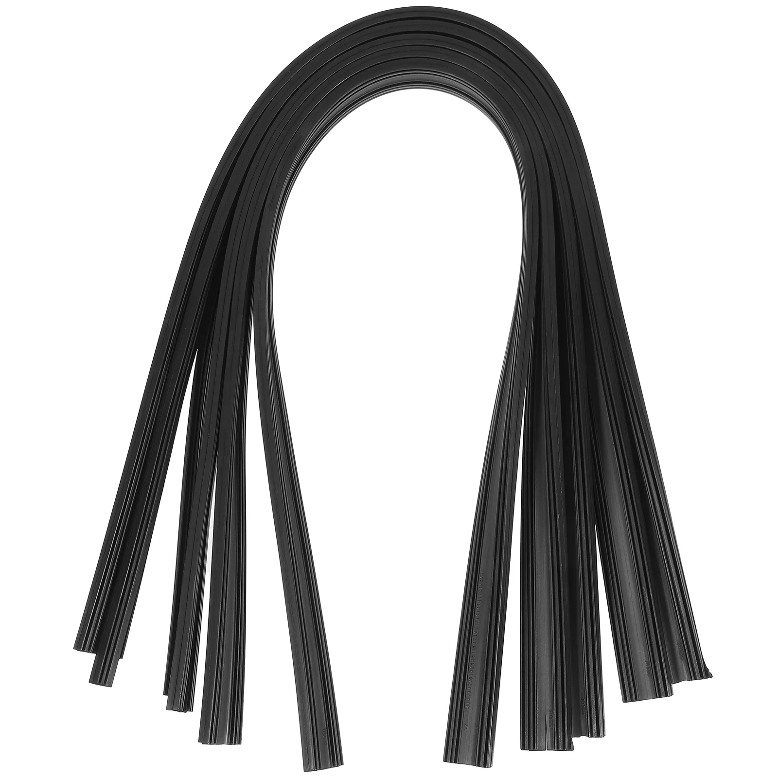 

Universal Car Wiper Refills for Frameless Blades Windshield Rubber Strips Easy DIY Install