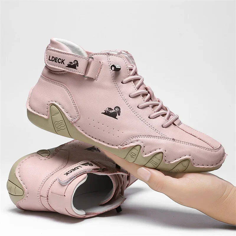 Модные кроссовки для женщин высокие спортивные уличные повседневные туфли