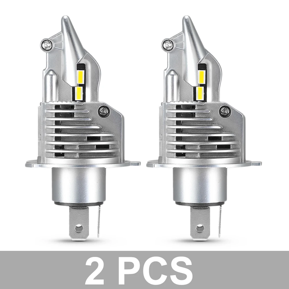 

Светодиодная лампа для фар BraveWAY H4 для автомобиля/мотоцикла, 50 Вт (пуля)