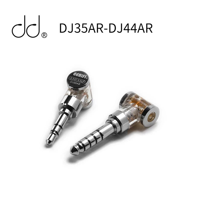

DD ddHiFi DJ35AR DJ44AR All-New Rhodium Plated 2.5mm Balanced Female to 3.5mm and 4.4mm Male Adapter