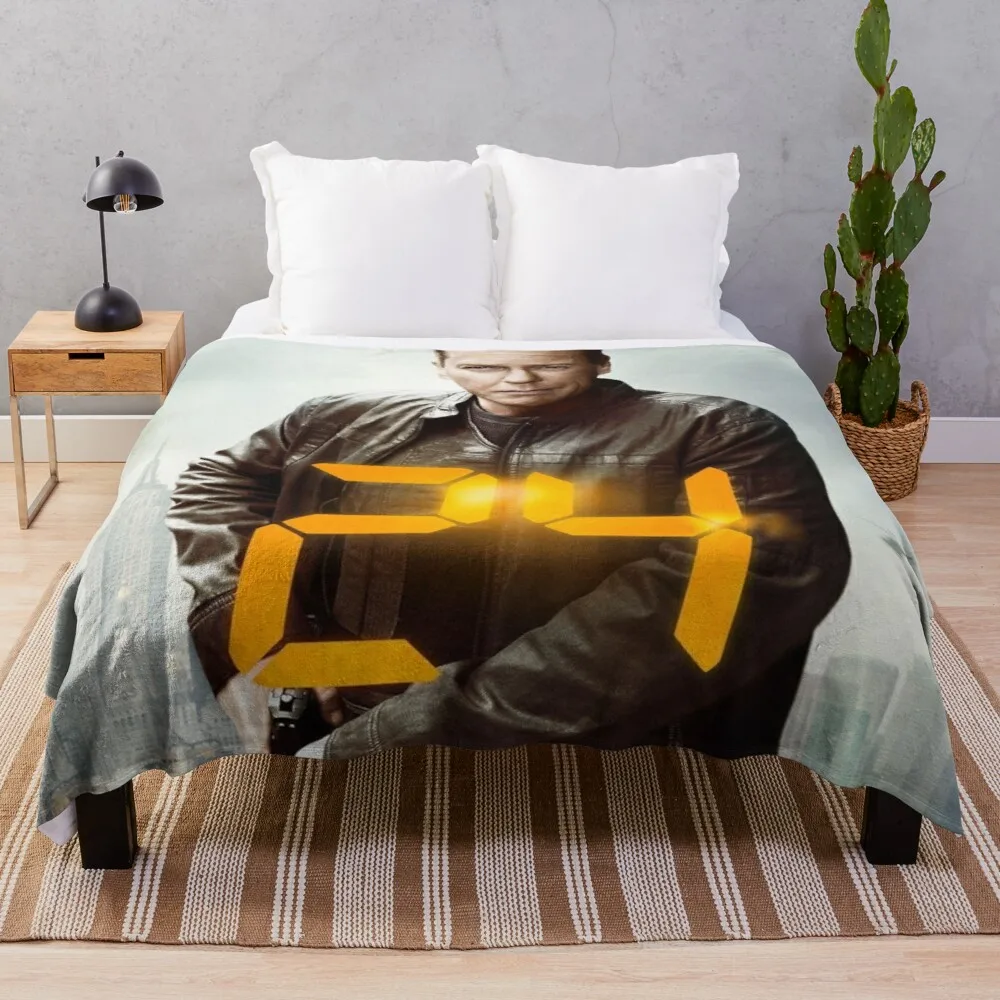 

Jack Bauer 24 Throw Blanket Large blanket double summer blanket