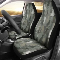 staffordshire bull terrier camo car seat coverspack of 2 universal front seat protective cover