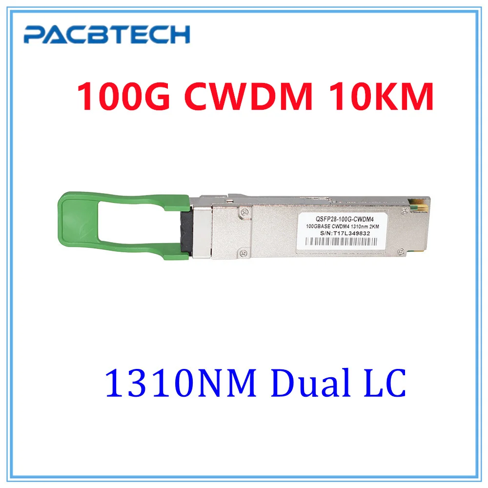 

100G CWDM4 10KM QSFP28 Дуплексный LC 100G QSFP оптический трансивер LC дуплексный 100G 10km SFP Бесплатная доставка