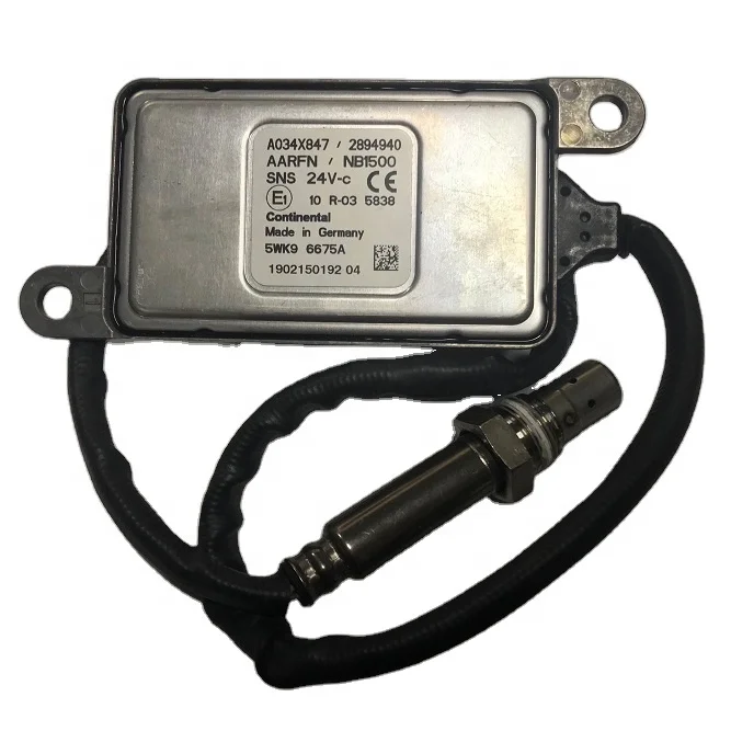 Датчик Continental NOX 5WK9 6675A Uninox 2894940 Оригинальный датчик оксида азота